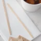 Choice 5 1/2" Eco-Friendly Unwrapped Wooden Coffee / Drink Stirrer - 1000/Pack
