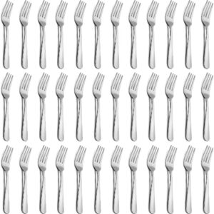 36-Piece Dinner Forks Set, Funnydin 7.1 Inches Stainless Steel Forks Silverware