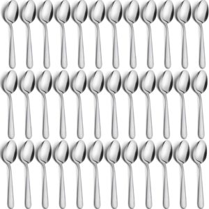 36-Piece Tea Spoons Set – 5.9″ Stainless Steel Tea Spoon Silverware