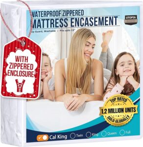 Waterproof Mattress Protector, King Size